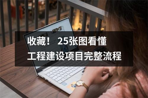 收藏! 25张图看懂工程建设项目完整流程