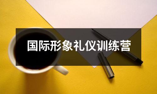 国际形象礼仪训练营