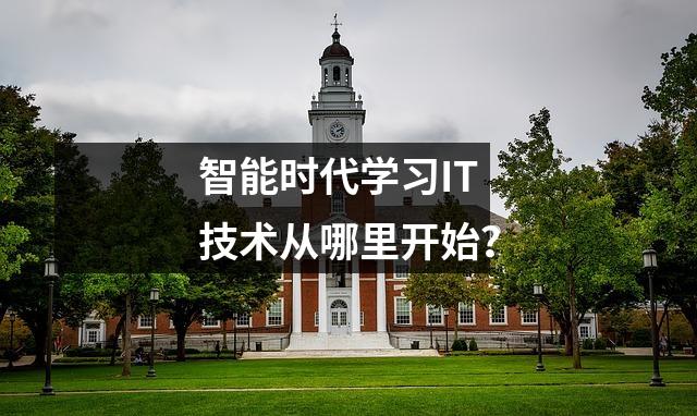 智能时代学习IT技术从哪里开始?