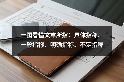 一图看懂文章所指:具体指称、一般指称、明确指称、不定指称