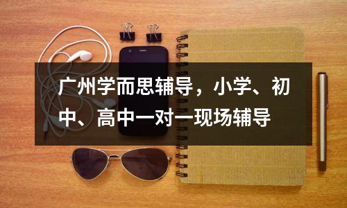 广州学而思辅导,小学、初中、高中一对一现场辅导