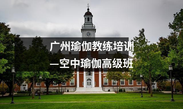 广州瑜伽教练培训—空中瑜伽高级班