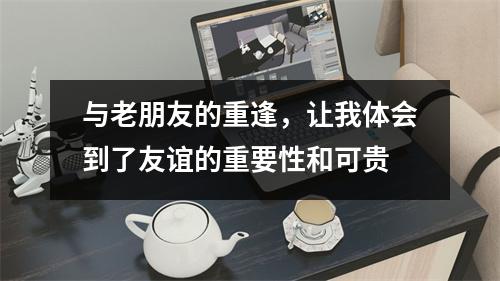 与老朋友的重逢，让我体会到了友谊的重要性和可贵