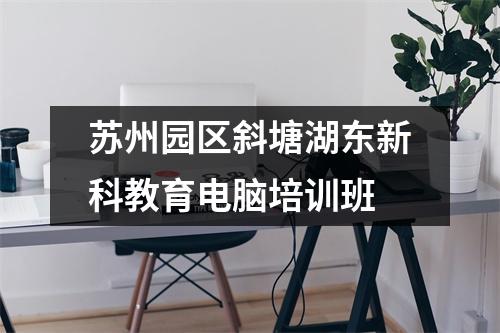 苏州园区斜塘湖东新科教育电脑培训班