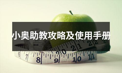 小奥助教攻略及使用手册