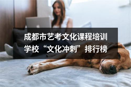 成都市艺考文化课程培训学校“文化冲刺”排行榜