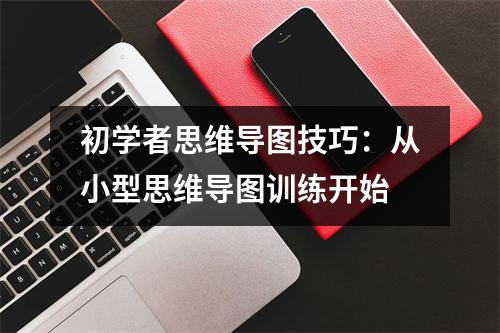 初学者思维导图技巧：从小型思维导图训练开始