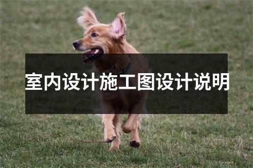 室内设计施工图设计说明