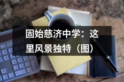 固始慈济中学:这里风景独特(图)