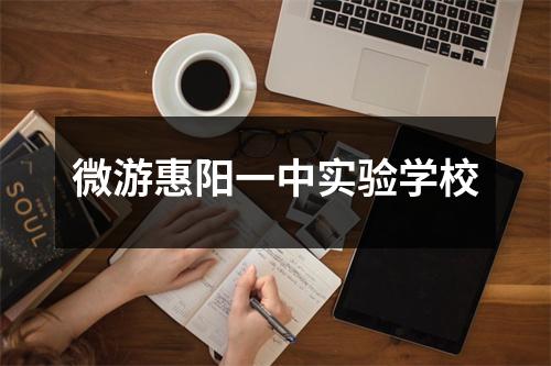 微游惠阳一中实验学校