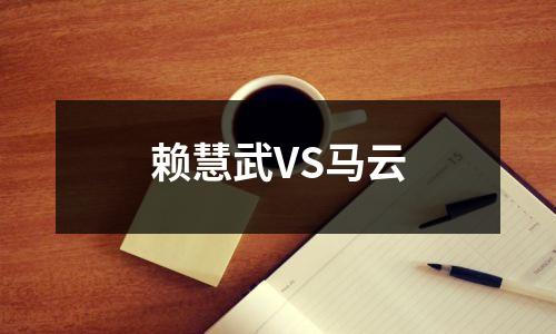 赖慧武VS马云