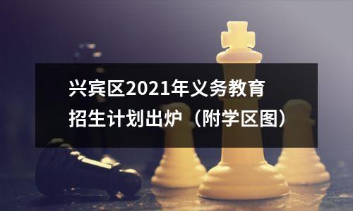 兴宾区2021年义务教育招生计划出炉(附学区图)