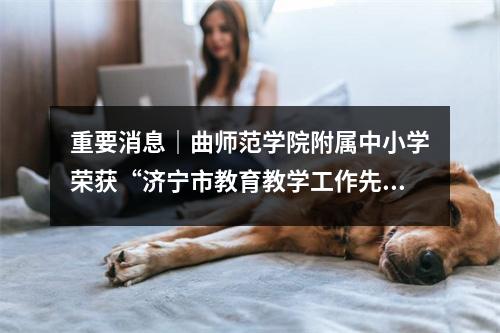 重要消息|曲师范学院附属中小学荣获“济宁市教育教学工作先进学校”称号