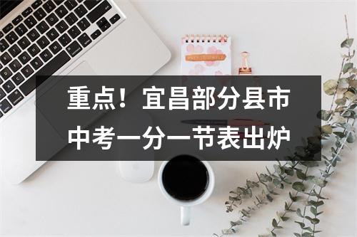 重点!宜昌部分县市中考一分一节表出炉
