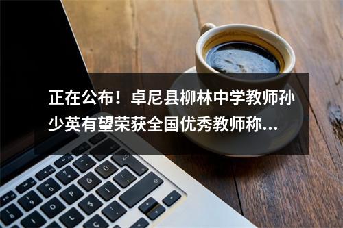 正在公布!卓尼县柳林中学教师孙少英有望荣获全国优秀教师称号(附先进事迹)