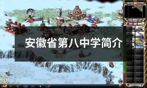 安徽省第八中学简介