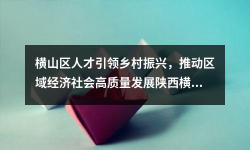 横山区人才引领乡村振兴,推动区域经济社会高质量发展陕西横山:人才为羊产业注入活力
