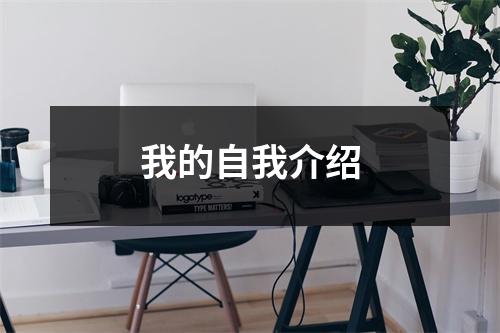 我的自我介绍