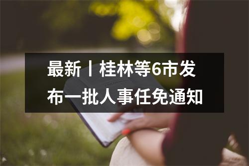 最新丨桂林等6市发布一批人事任免通知