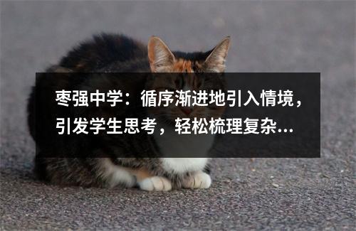 枣强中学：循序渐进地引入情境，引发学生思考，轻松梳理复杂知识点