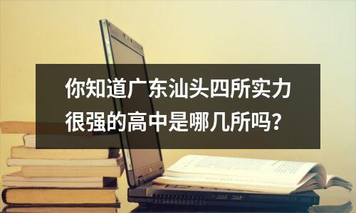 你知道广东汕头四所实力很强的高中是哪几所吗?