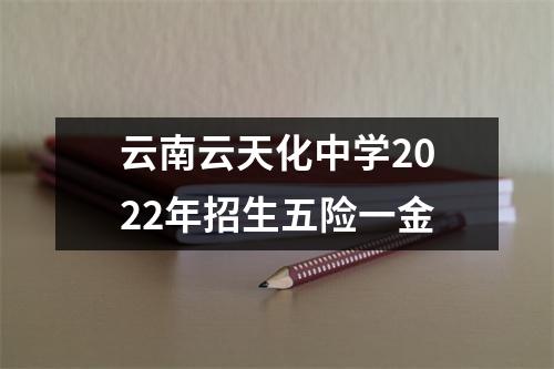云南云天化中学2022年招生五险一金