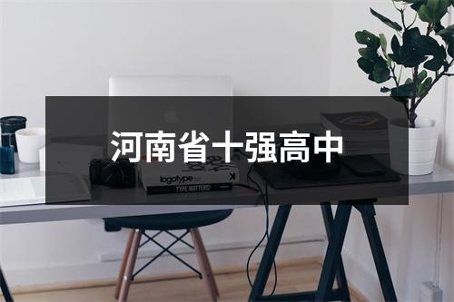 河南省十强高中