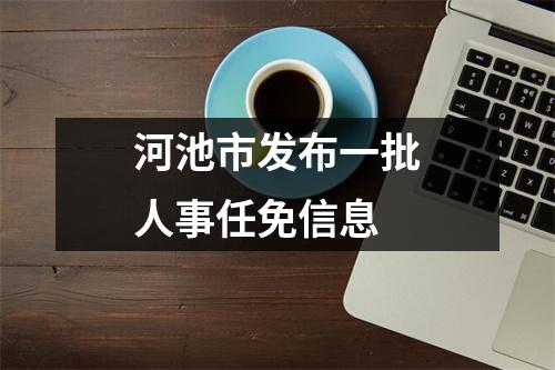 河池市发布一批人事任免信息