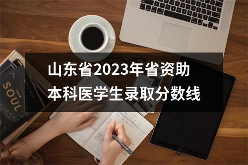 山东省2023年省资助本科医学生录取分数线
