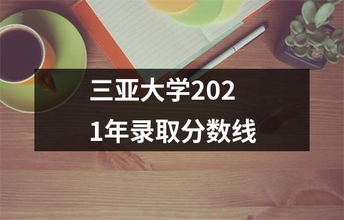 三亚大学2021年录取分数线