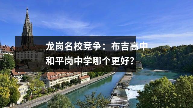 龙岗名校竞争:布吉高中和平岗中学哪个更好?