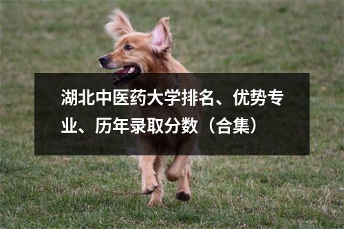 湖北中医药大学排名、优势专业、历年录取分数(合集)