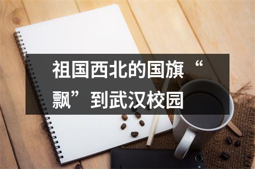 祖国西北的国旗“飘”到武汉校园