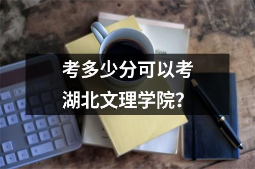 考多少分可以考湖北文理学院?