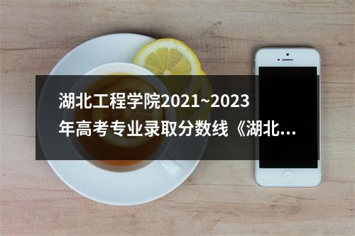 湖北工程学院2021~2023年高考专业录取分数线《湖北省》