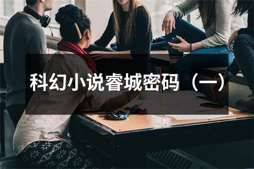 科幻小说睿城密码(一)