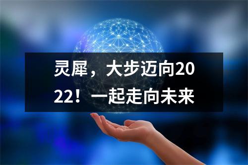 灵犀,大步迈向2022!一起走向未来
