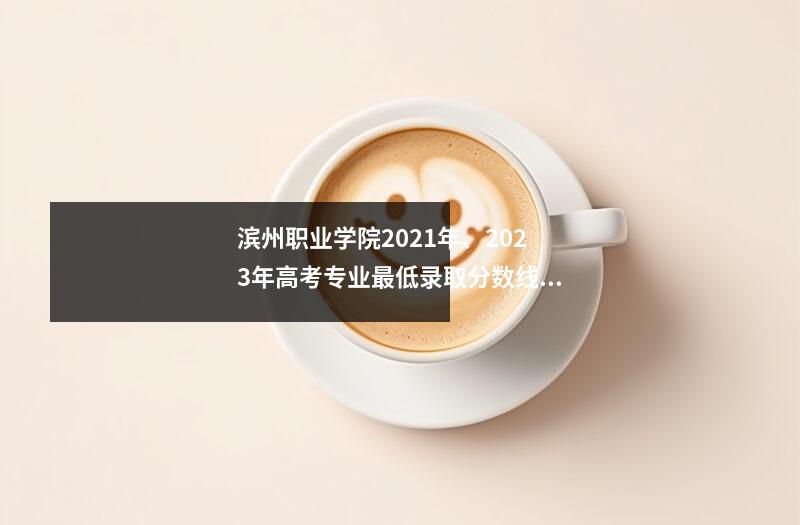 滨州职业学院2021年、2023年高考专业最低录取分数线及排名