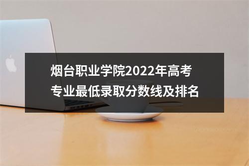烟台职业学院2022年高考专业最低录取分数线及排名