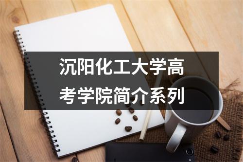 沉阳化工大学高考学院简介系列