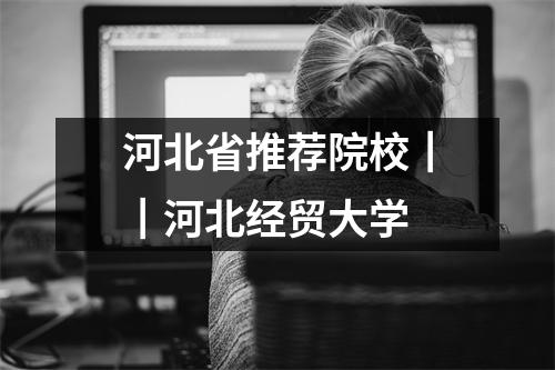 河北省推荐院校┃┃河北经贸大学
