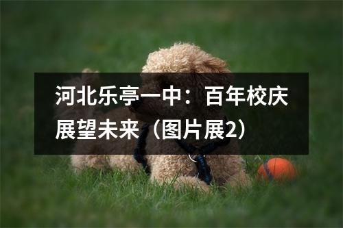 河北乐亭一中：百年校庆展望未来（图片展2）