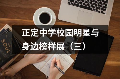正定中学校园明星与身边榜样展(三)