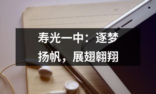 寿光一中:逐梦扬帆,展翅翱翔