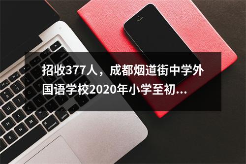 招收377人,成都烟道街中学外国语学校2020年小学至初中招生简章发布