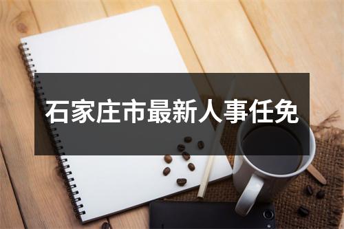 石家庄市最新人事任免