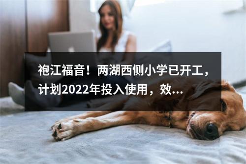 袍江福音!两湖西侧小学已开工,计划2022年投入使用,效果图已出炉