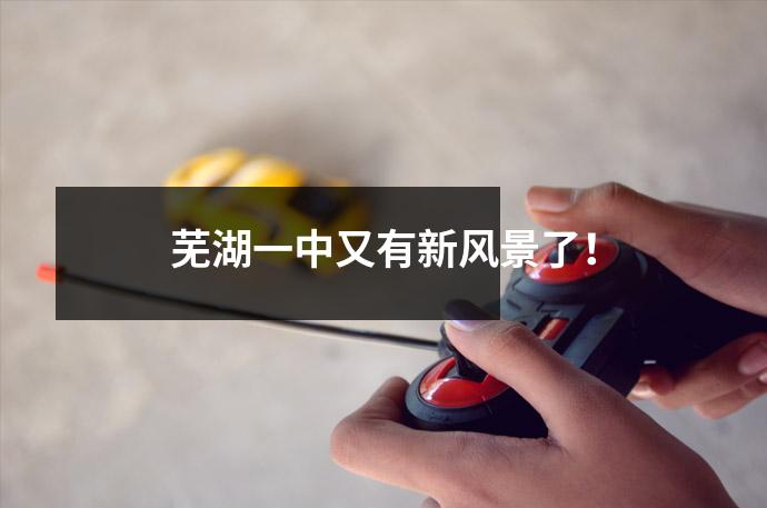 芜湖一中又有新风景了!