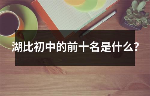 湖比初中的前十名是什么？