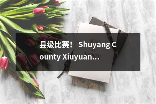 县级比赛! Shuyang County Xiuyuan中学赢得了四个第一奖